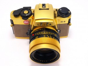 ﾗｲｶ Ｒ4ｺﾞｰﾙﾄﾞ+ｽﾞﾐﾙｯｸｽR50/1.4ｺﾞｰﾙﾄﾞ