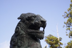 狛犬・顔