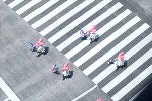 銀座柳まつり2015のパレードちう＾＾02