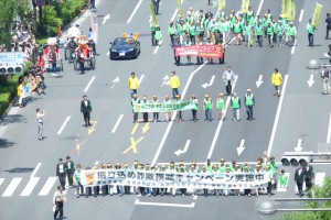 銀座柳まつり2015のパレードちう＾＾03