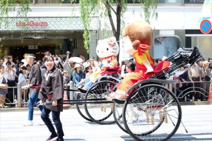 銀座柳まつり2015のパレードちう＾＾05