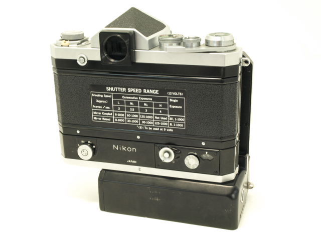 Nikon F モードラF-36+直結バッテリーパックつき 動作確認済み