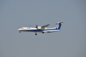 大阪国際空港32Ｒ着陸
