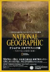 ﾅｼｮﾅﾙｼﾞｵｸﾞﾗﾌｨｯｸ展