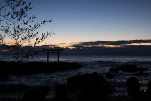 雲がかかる