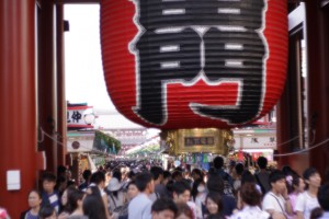 雷門前