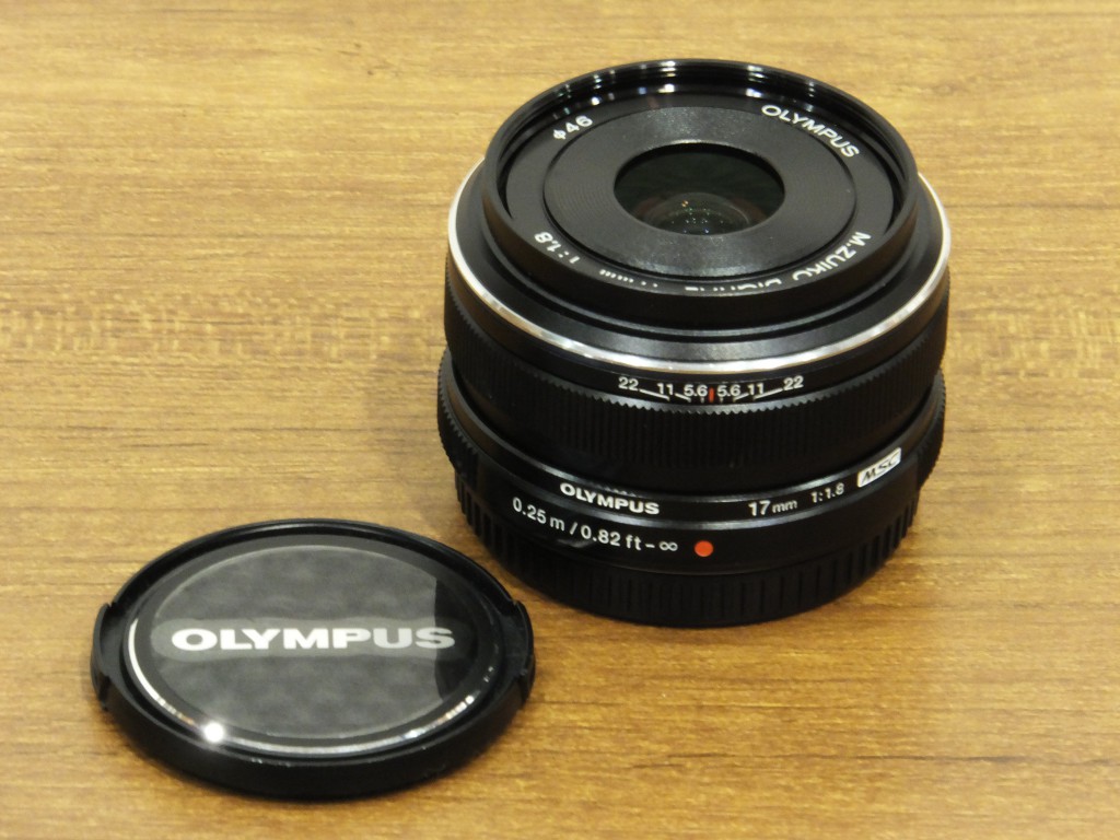 M.ZUIKO DIGITAL 17mm F1.8 BK