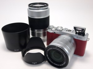ﾌｼﾞ X-A1(RED)Wｽﾞｰﾑｾｯﾄ「16-50/50-230）