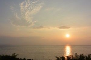 AW1　夕日①