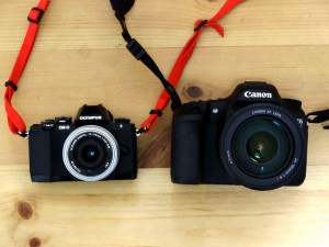 E-M10　外観比較　正面