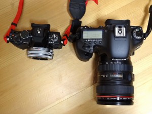 E-M10　外観比較　上