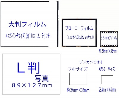 大判写真サイズ