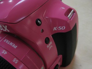 ペンタックス　Ｋ－５０　ピンク