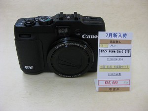 キヤノン　パワーショットＧ１６