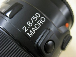 ソニー　ＡＦ５０／２．８マクロ
