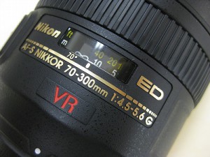 ニコン　AF-S70-300/4-5.6GEDVR