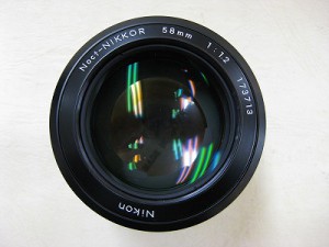 ニコン　Noct-NIKKOR　AI58/1.2