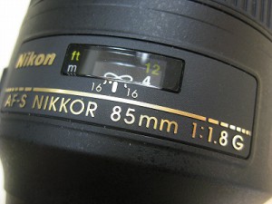 ニコン　AF-S85/1.8G