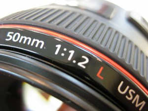 キヤノン　EF50/1.2L