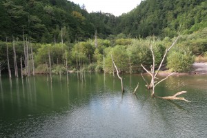 王滝村　自然湖