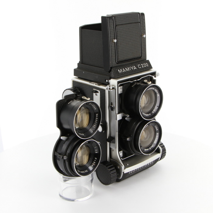 カメラ フィルムカメラ レンズ交換式2眼レフの普及版 C220+80ｍｍ＋55ｍｍ 中古在庫情報