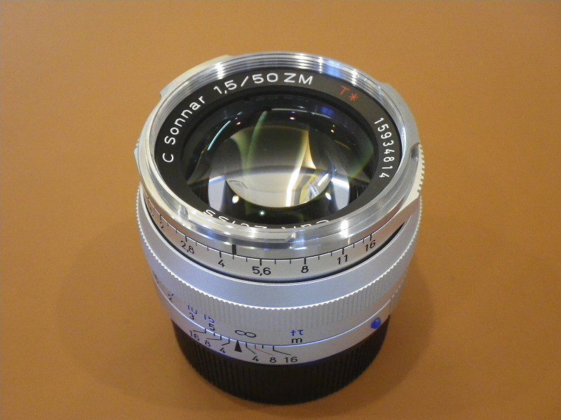 極美品 Carl Zeiss C Sonnar 50mm F1.5 ZM コシナ-silversky