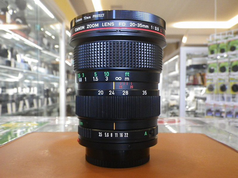 キヤノン NEW FD 20-35/3.5L【中古レンズ入荷情報】