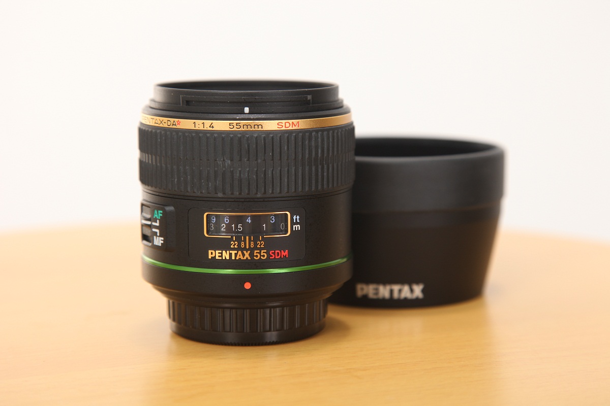 商品レビュー】smc PENTAX-DA☆55mmF1.4 SDM