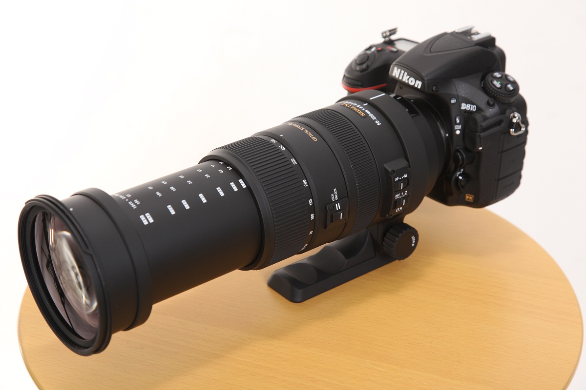 良品！SIGMA 50-500mm 4.5-6.3 APO HSM Nikon