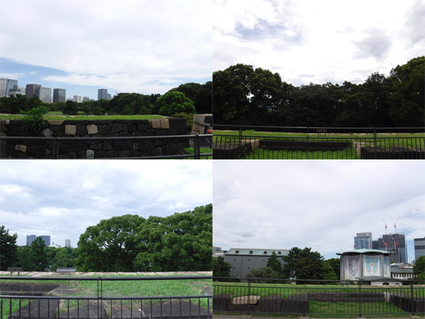 天守台からの景色