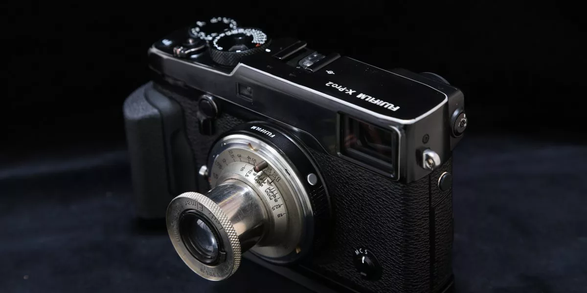 X-Pro2 Elmar 5cm F3.5 ニッケルエルマー