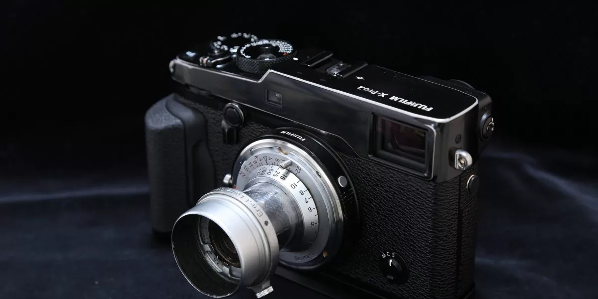 X-Pro2 Elmar 5cm F3.5 赤エルマー