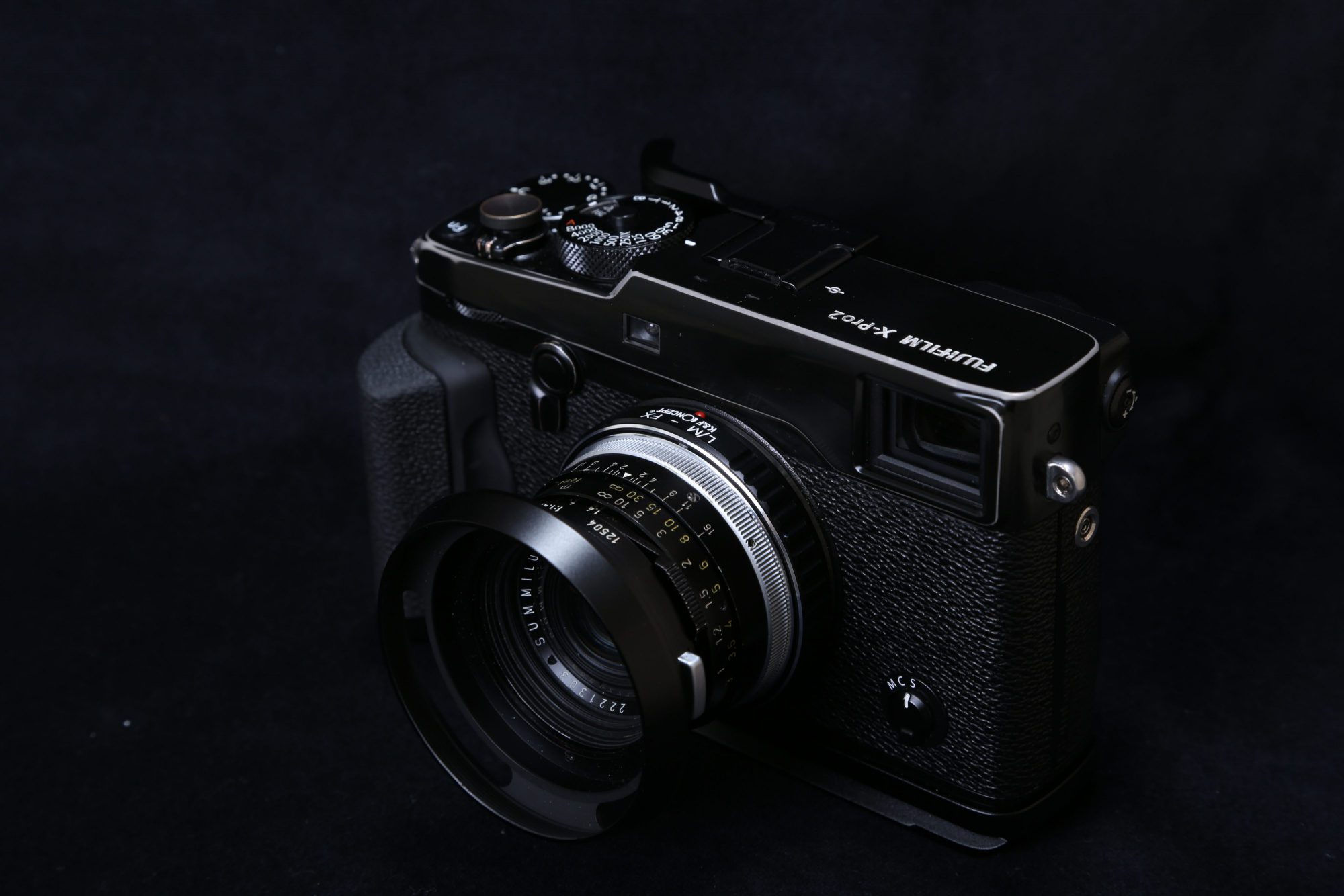 X-Pro2 Summicron 35mm F2 2nd ｽﾄｯﾊﾟｰ付き
