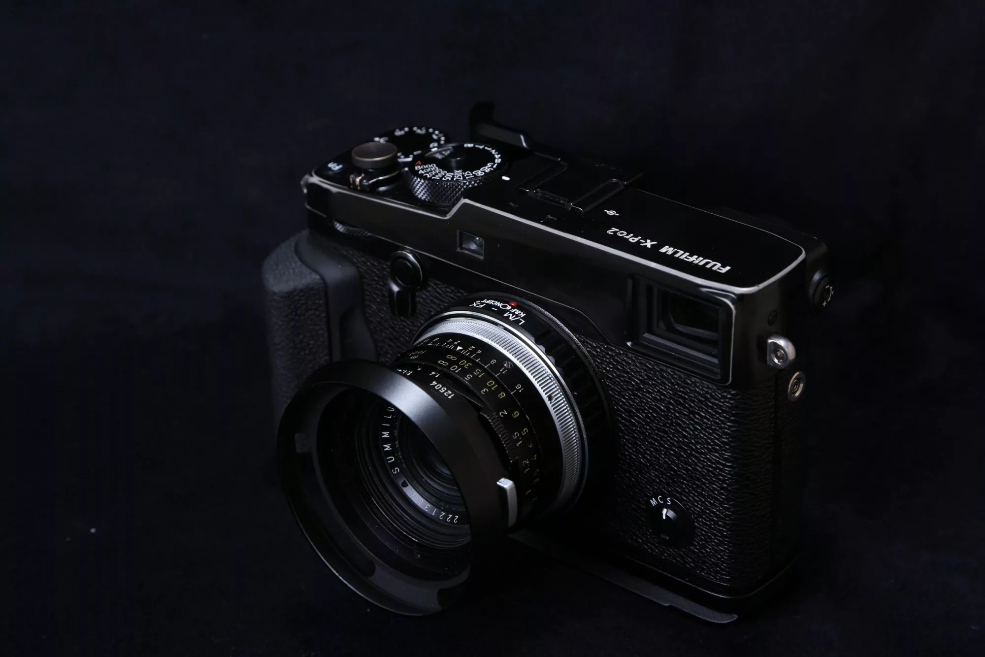 X-Pro2 Summicron 35mm F2 2nd ｽﾄｯﾊﾟｰ付き
