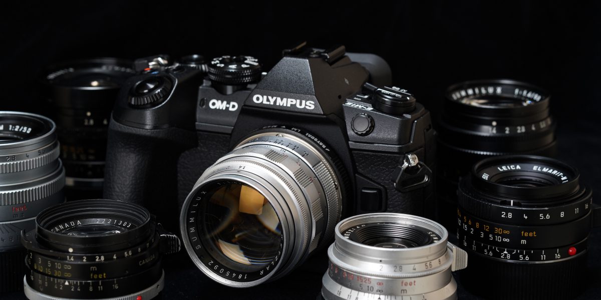 Olympus Om D E M1 Mark に似合うライカmマウントレンズを探した話