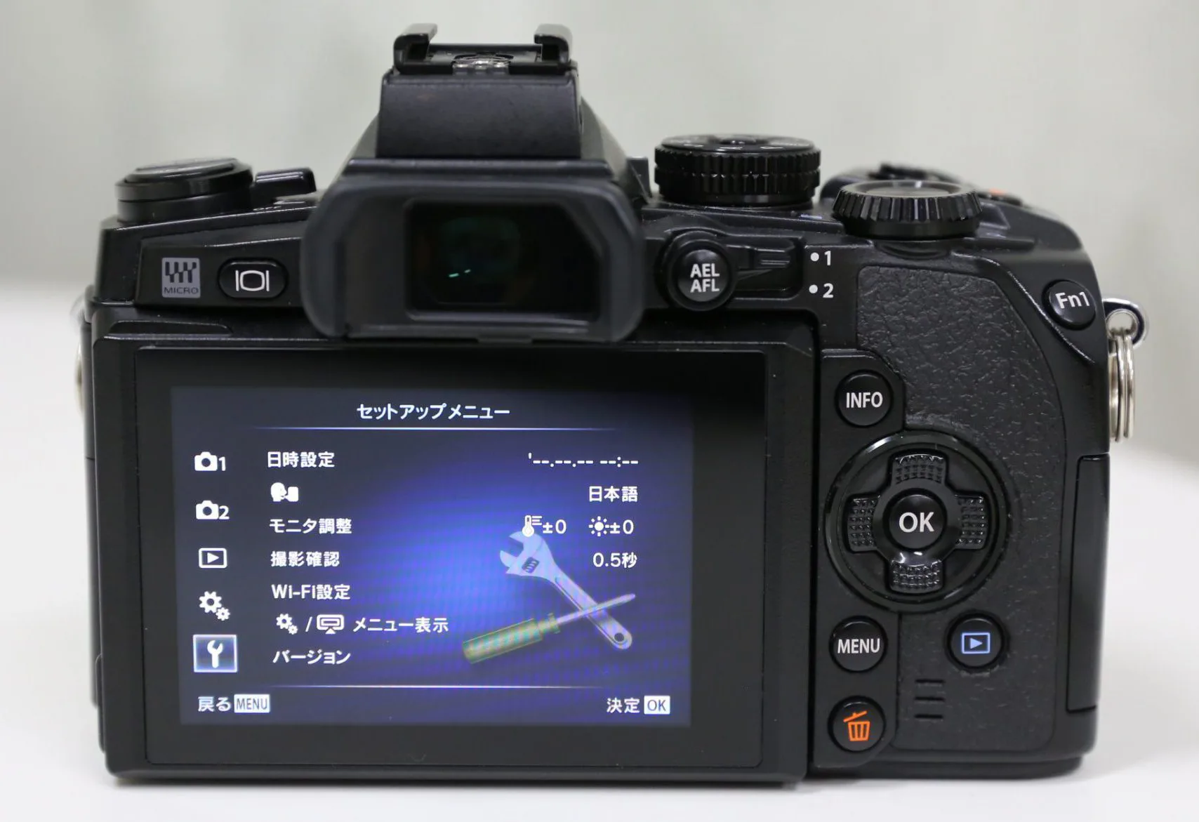 NG即購入申請シャッター数2600回 OM-D E-M5 MarkⅢ ボディ ブラック