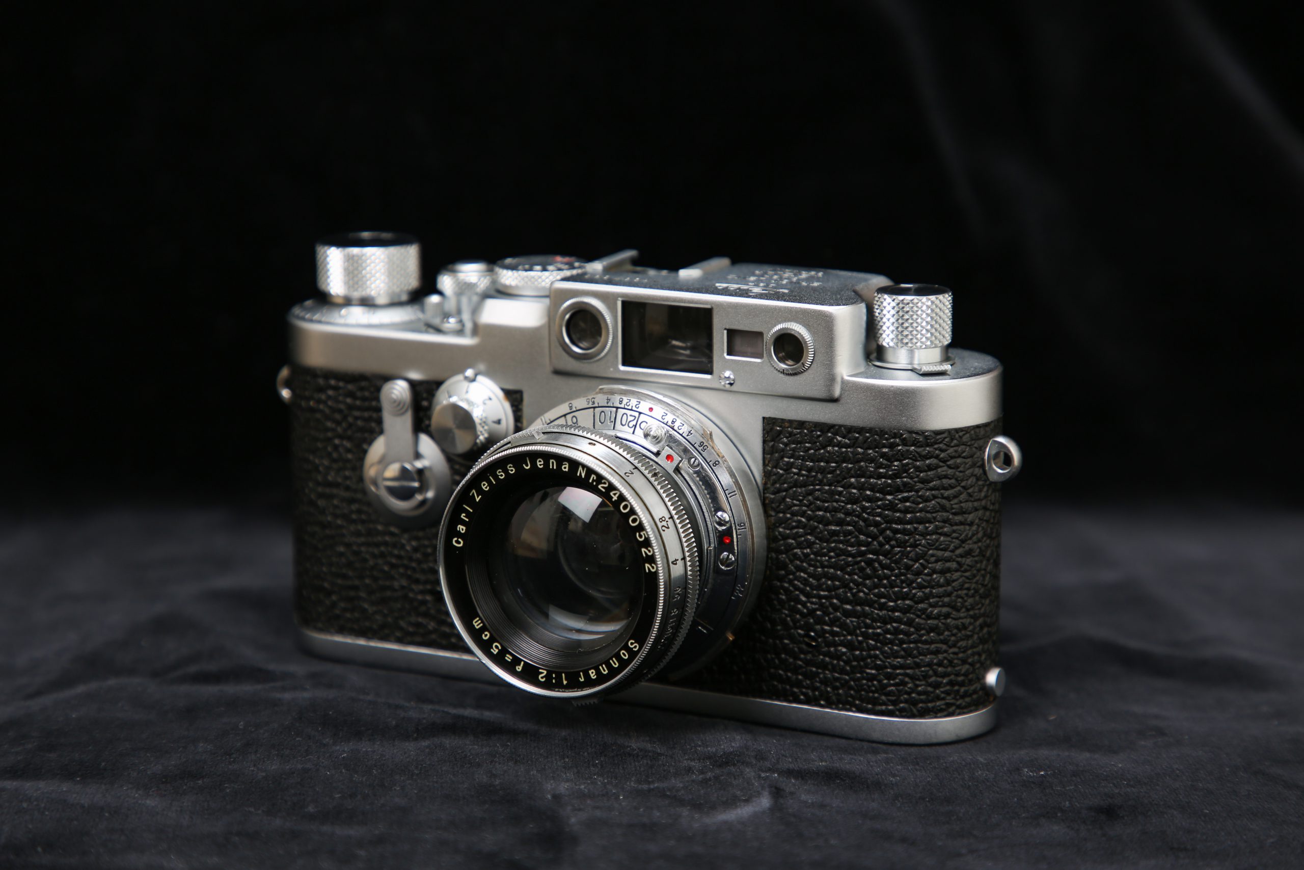 Leica ⅢG + Sonnar 5cm F2.0 Prewar Collapsible for Contax