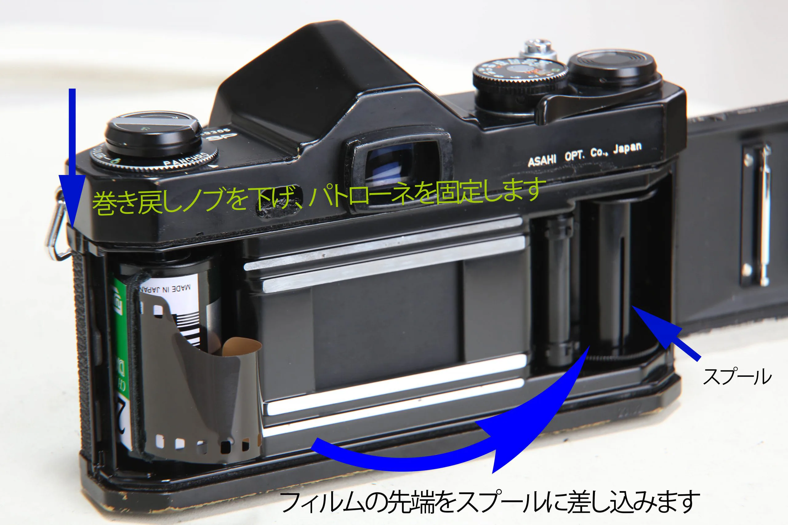 PENTAX SP（SPOTMATIC）の使い方【フィルムカメラ初心者にオススメ 