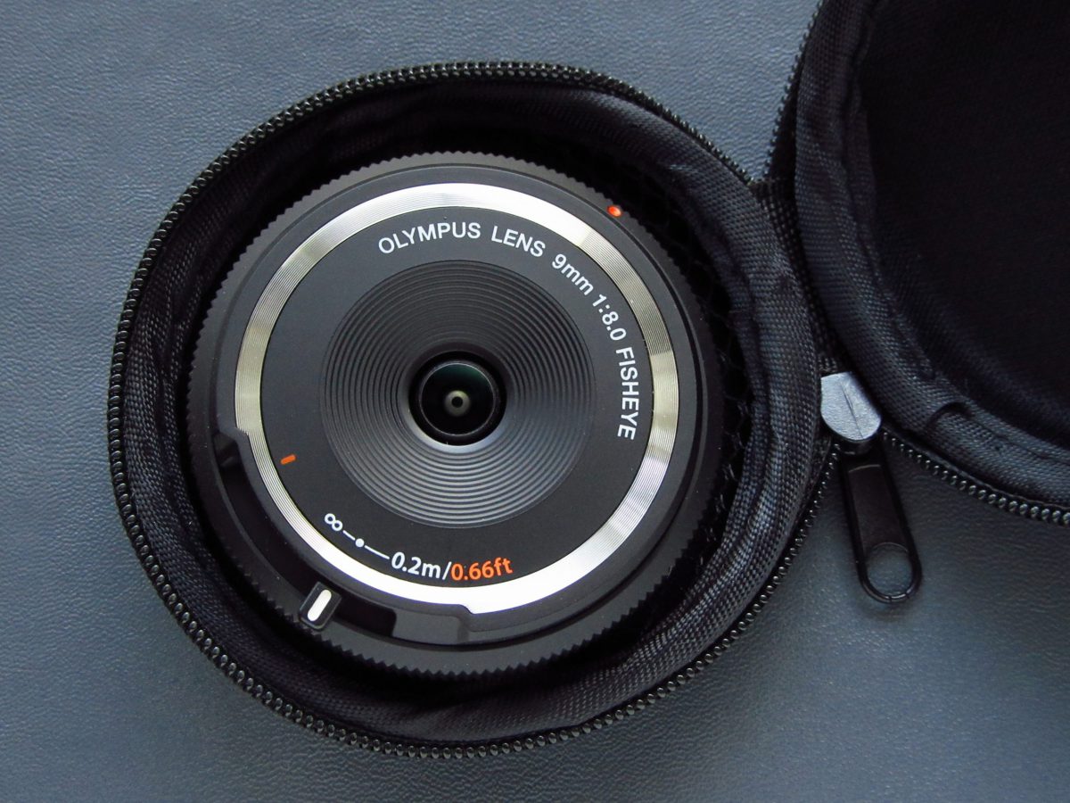 OLYMPUS フィッシュアイボリーキャップレンズ9mm1:8.0FISHEYE