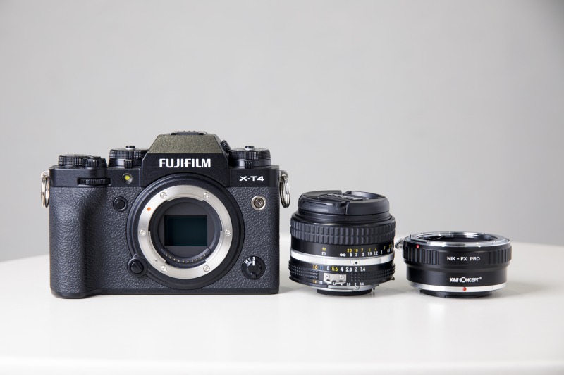 Nikon Ai 50mm f/1.4SとFUJIFILM X-T4で懐かしい写りを楽しむ【お写んぽ】