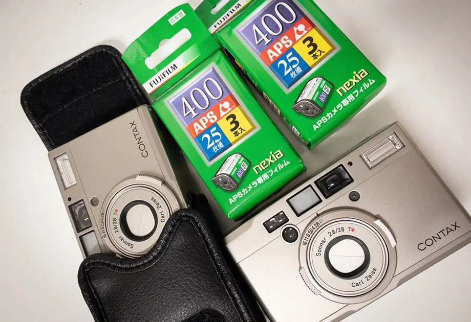 Contax Tix APS Film Camera APSフィルム   デジタルカメラ