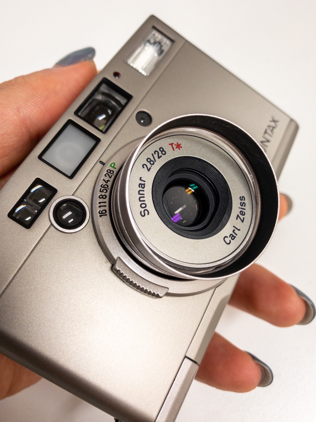 【美品】CONTAX Tix 　APS 史上最強レンズ搭載コンパクトカメラ