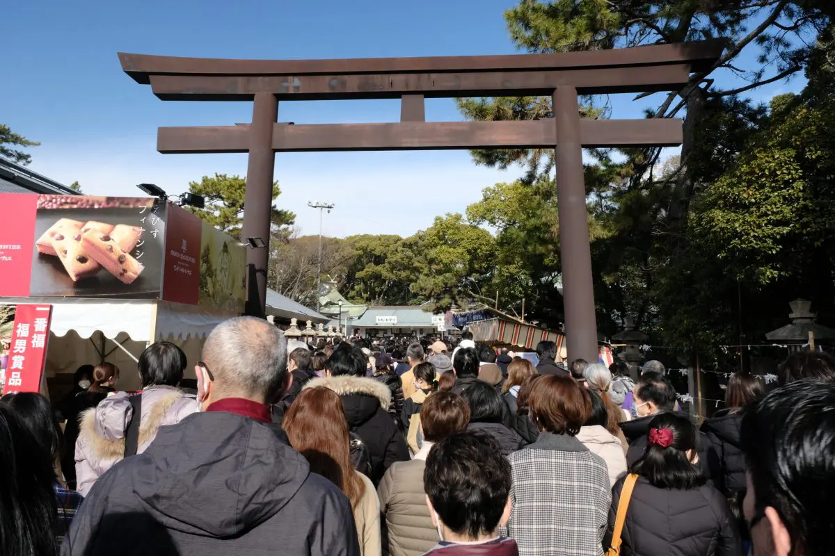 十日戎2022 福男道