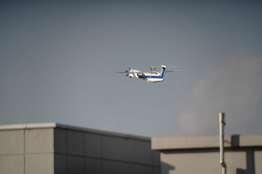 SZ 500mm F8 Reflex MF  作例　飛行機