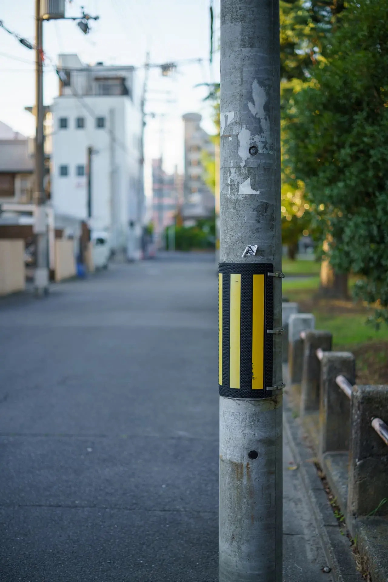 ZEISS Loxia 2/50作例　電柱でポートレートテスト