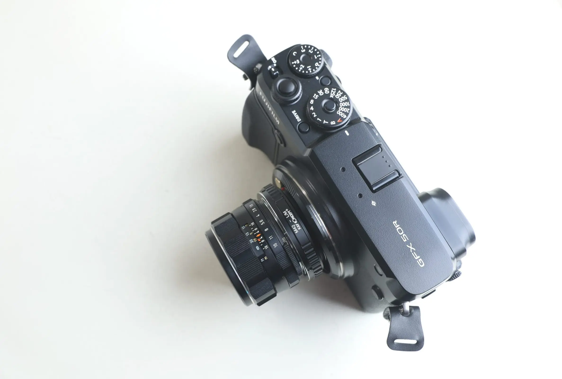 GFX50Rとスーパータクマー55/1.8