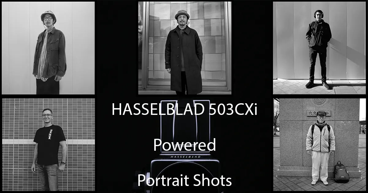 HASSELBLAD 503CXi Powerd Portrait Shots